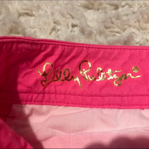 SOLD NWOT Lilly Pulitzer Magenta Callahan Shorts 2 - Picture 3 of 4